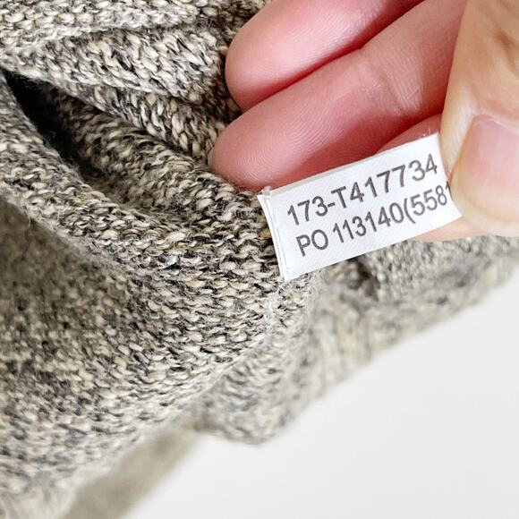 Tommy Bahama Large Cotton Wool Reversible Gran Rey Flip VNeck Sweater Beige Mens - Picture 10 of 12